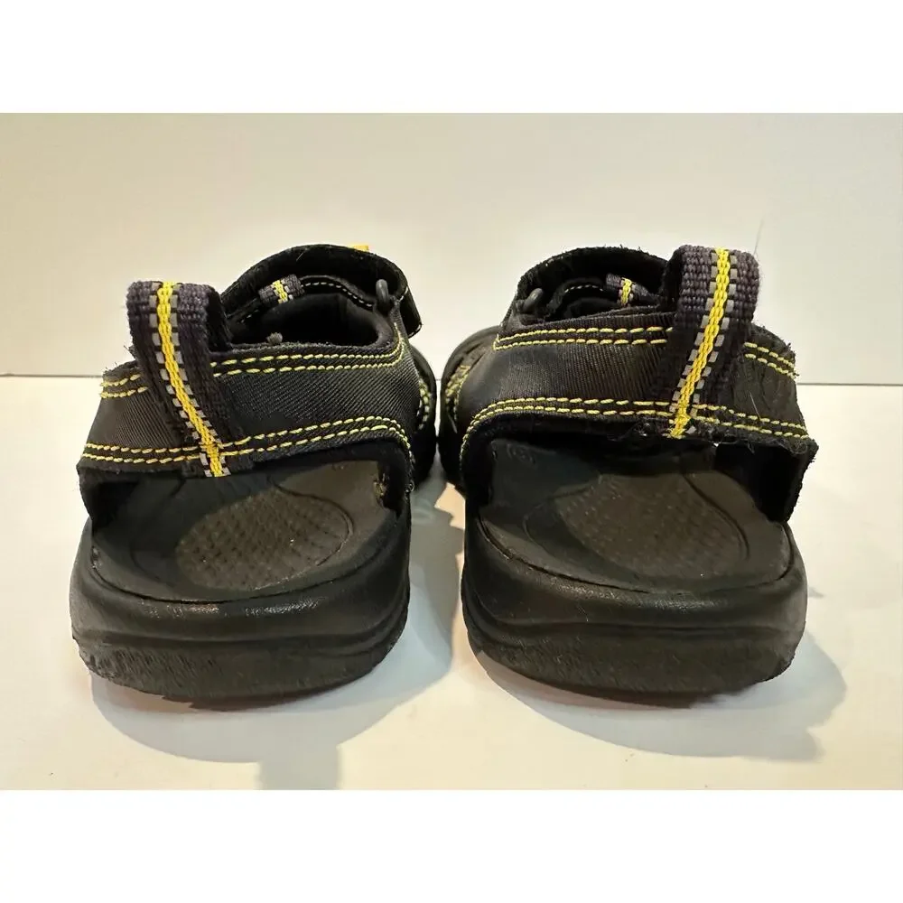 KEEN Newport Waterproof Hiking Sandals Youth Size 1 Black Outdoor Trail Shoes